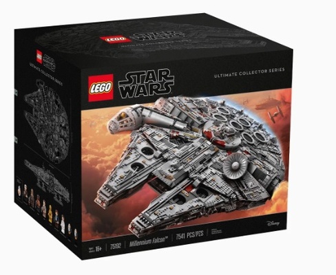 75192 10 Series Сокол Тысячелетия