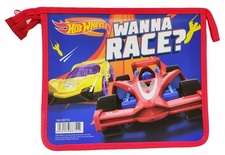 88755 Папка для тетрадей "Hot Wheels", формат А5, на молнии
