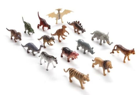 Яйцо "Динозавры и дикие животные Африки" в ассорт.  