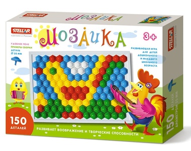 Мозаика д20мм/150 дет. в кор.