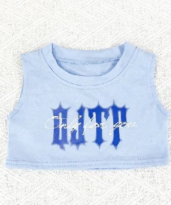 2 Майка голубая 