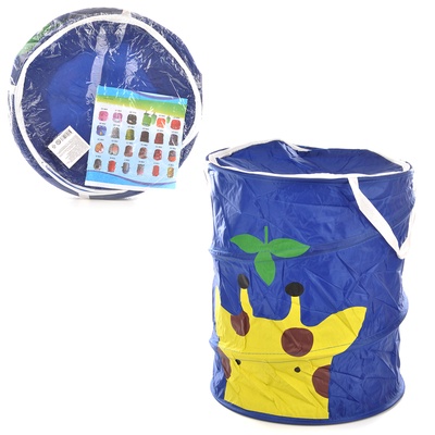 Корзина  для игрушек Жираф 35х34см,пакет