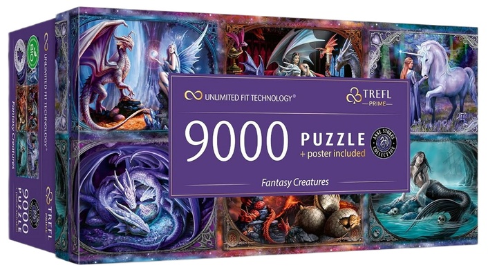 Пазл 9000 дет. Anne Stokes. Фантазийные существа