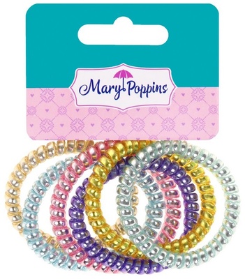 Набор резинок для волос "Пружинка тонкая" 6 шт.