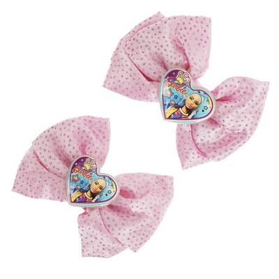 Аксессуары д/девочек Барби бант на заколке