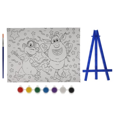 Холст "Буба" для росписи по номерам 17*23 см