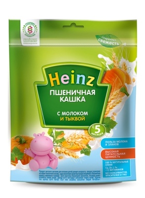 (***) Каша Хайнц пшеница,тыква,молоко/7