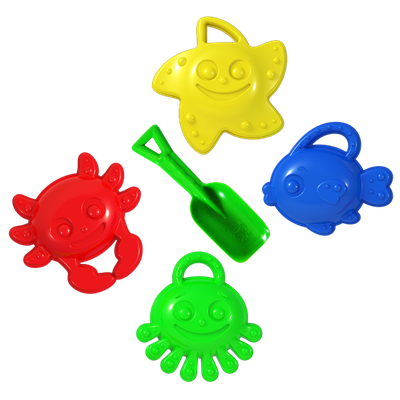 Набор формочек "Морские друзья"  