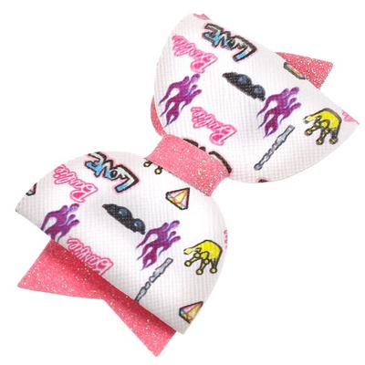 Аксессуары д/девочек Барби бант на заколке