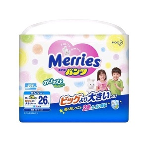 Подгузники -трусики "Merries" 15-28 кг (26 шт) / 3