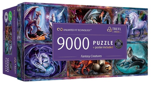Пазл 9000 дет. Anne Stokes. Фантазийные существа