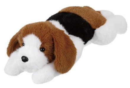 Собака  трехцветная лежебока, 42 см