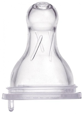 Соска 4, силикон, быстрый поток 2шт.(стандарт. горлышко)