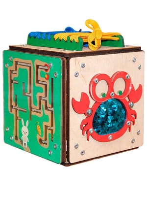 Конструктор «Бизикуб» Крабик