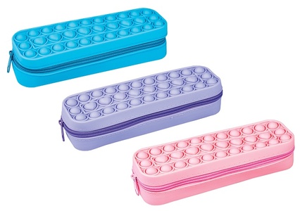 89726 Пенал-косметичка 21x6.5x4.5cм (силикон) POP IT